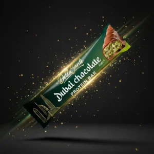 Barra de Proteína de Chocolate Dubai 45g