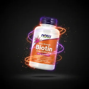 Biotina 10mg (10.000mcg) - 120 Cápsulas