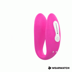 WEARWATCH – VIBRADOR WATCHME DE TECNOLOGIA DUPLA FÚCSIA / ÁGUA DO MAR