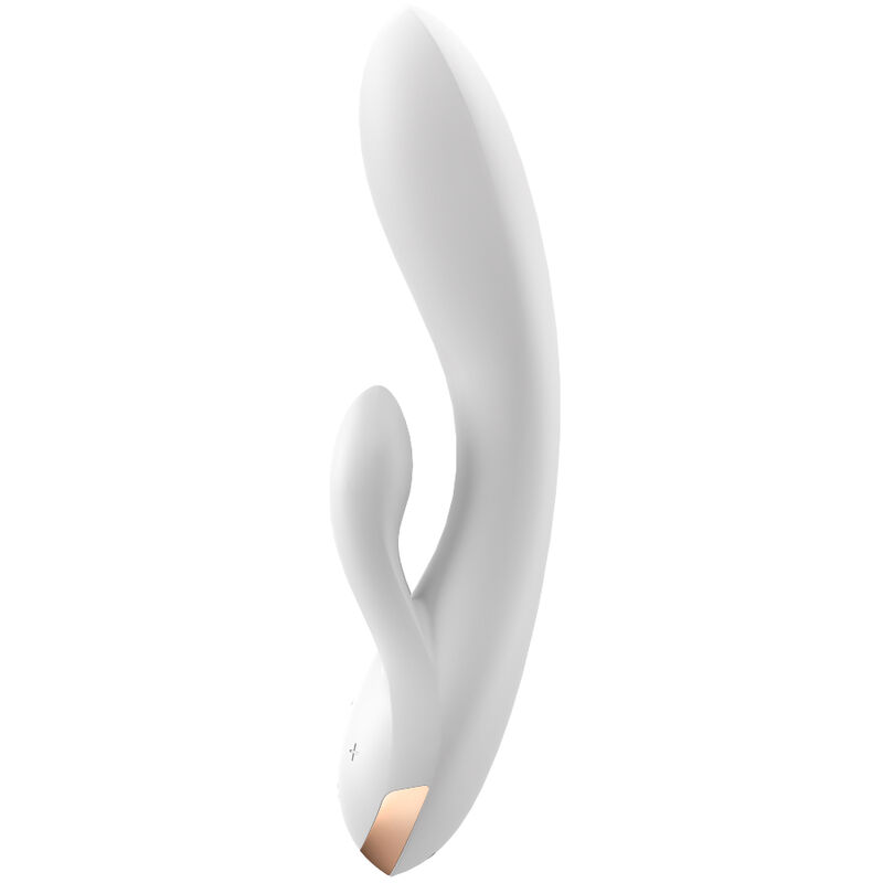 SATISFYER DOUBLE FLEX VIBRADOR APP – BLANCO - Image 3