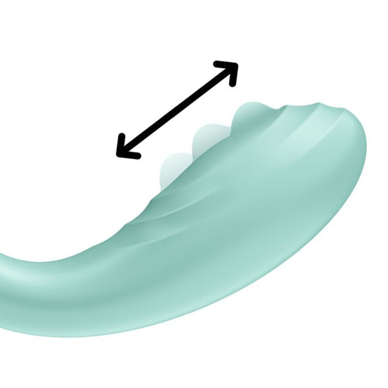 SATISFYER – RRROLLING PLEASURE VIBRADOR PUNTO G BLANCO - Image 3