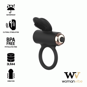 WOMANVIBE – ANEL VIBRADOR DE SILICONE ZEUS