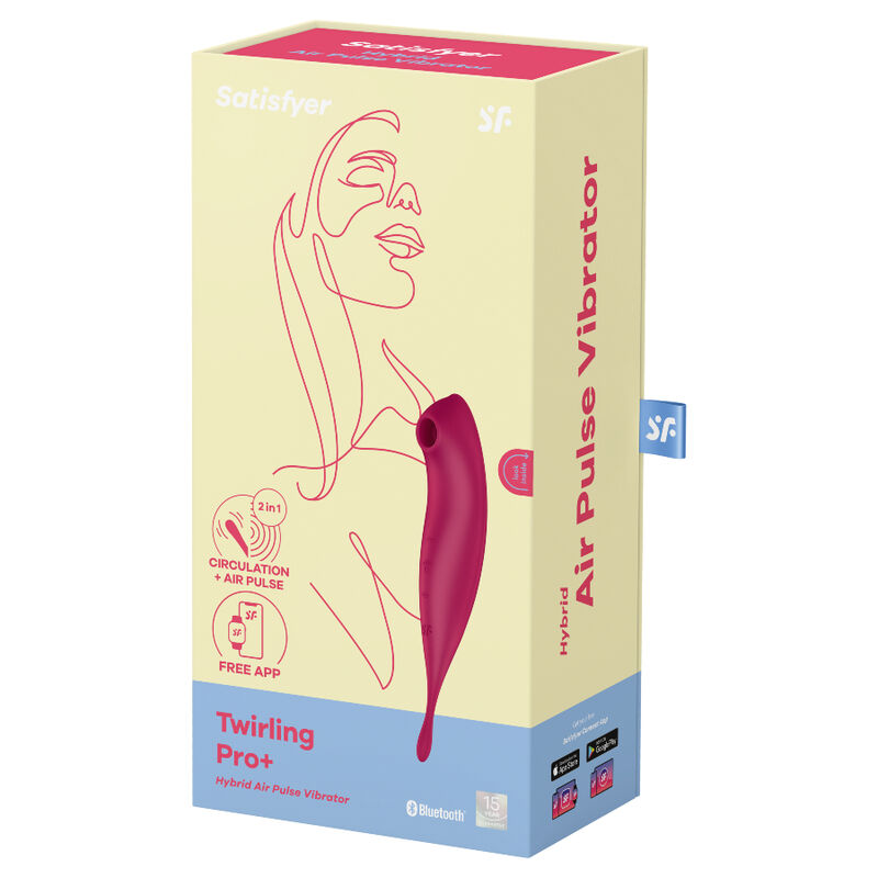 SATISFYER – TWIRLING PRO+ ESTIMULADOR Y VIBRADOR APP VERDE - Image 4