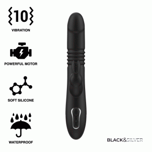 BLACKSILVER – KENJI VIBRADOR RABBIT UP DOWN + CONTROLO REMOTO WATCHME