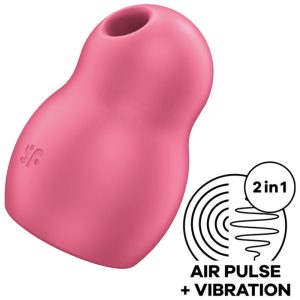 SATISFYER – PRO TO GO 1 ESTIMULADOR Y VIBRADOR DOBLE VERDE
