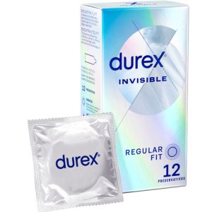DUREX – PRESERVATIVOS ULTRA FINOS INVISÍVEIS 12 UNIDADES