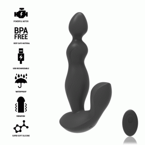 BLACKSILVER – CONTROLE REMOTO DE SILICONE CORA PLUG ANAL
