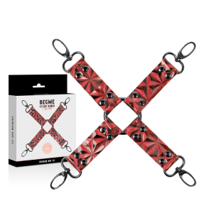 BEGME – GRAVATA DE PORCO DE COURO VEGANO PREMIUM RED EDITION