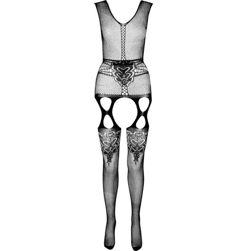 PASSION – ECO COLLECTION BODYSTOCKING ECO BS014 NEGRO - Image 4