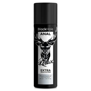BLACK HOLE – GEL BASE DE SILICONE DILATAÇÃO ANAL 30 ML