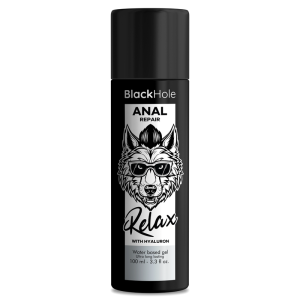 BLACK HOLE – REPARO ANAL RELAXANTE À BASE DE ÁGUA COM HIALURON 100 ML