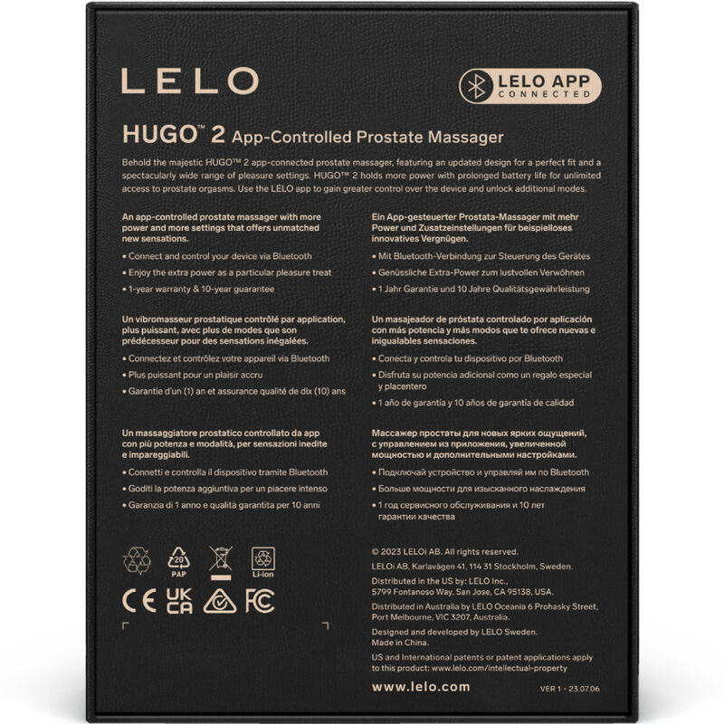 LELO – HUGO 2 MASAJEADOR DE PROSTATA VERDE - Image 5
