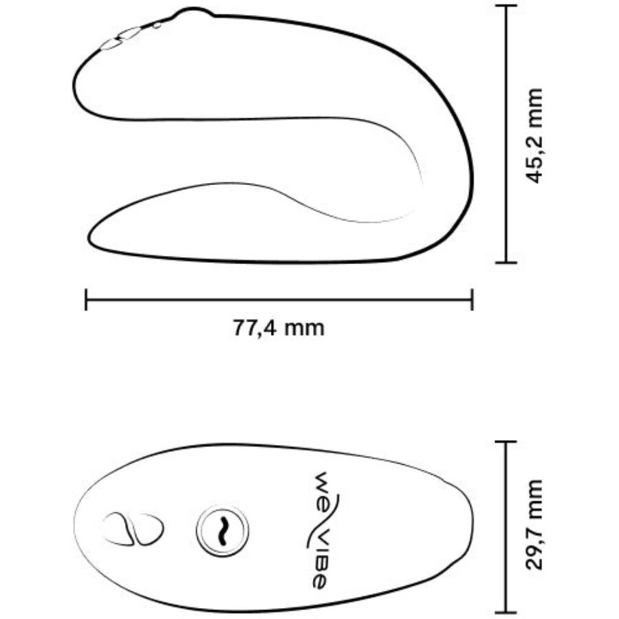 WE-VIBE – SYNC GO ESTIMULADOR DUAL VIOLETA - Image 5