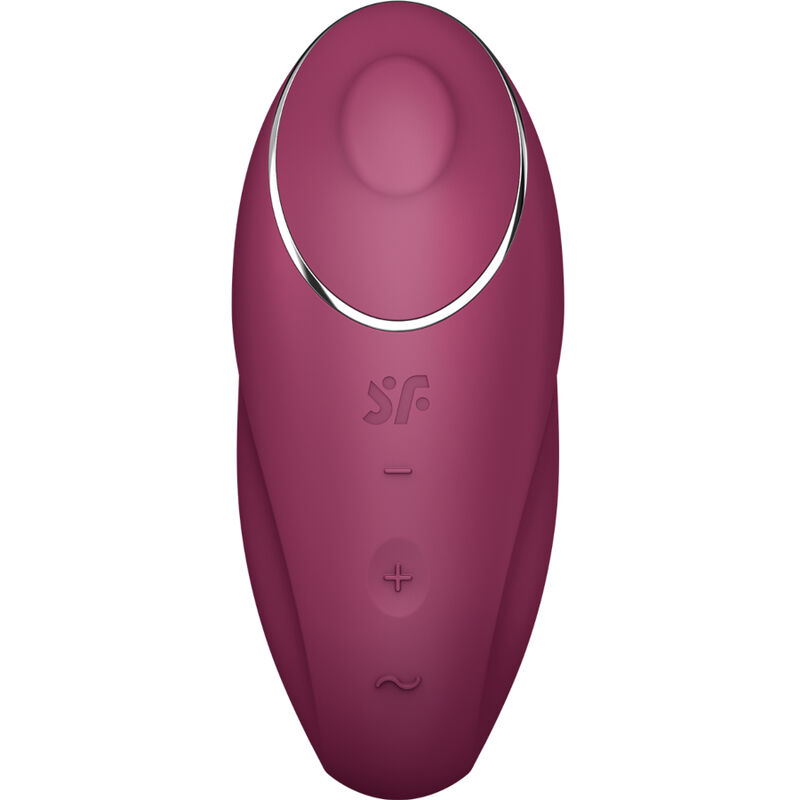 SATISFYER – TAP CLIMAX 1 VIBRADOR LAY-ON ROJO - Image 2