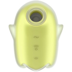 SATISFYER – GLOWING GHOST AIR PULSE VIBRADOR AMARILLO
