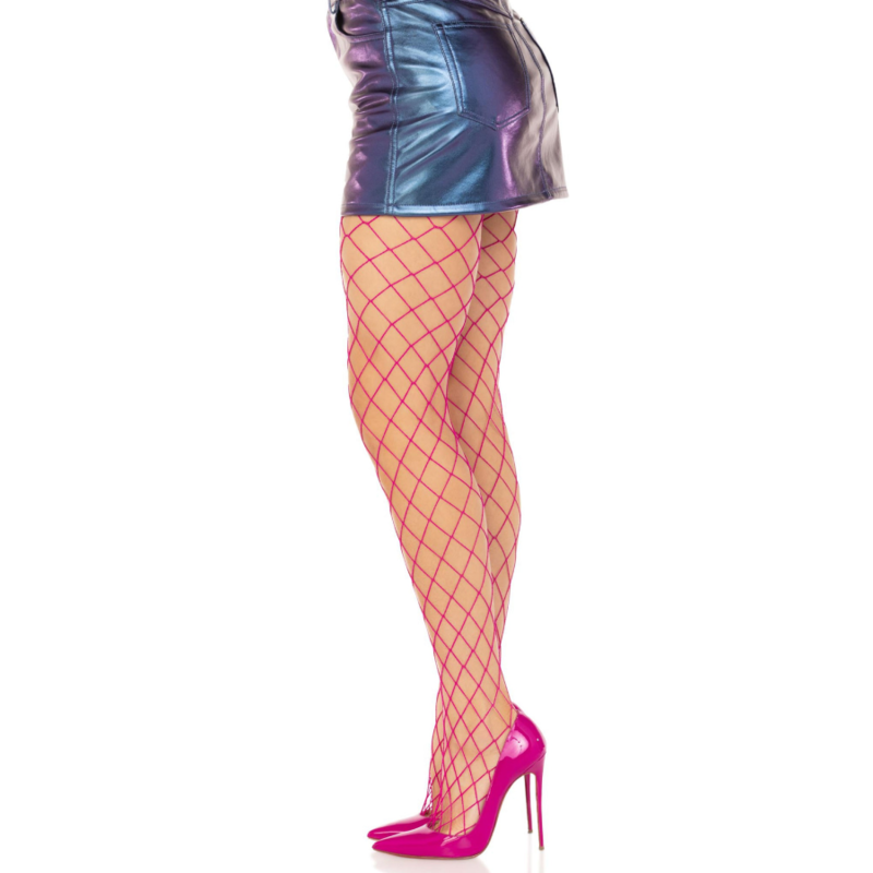 LEG AVENUE – PANTIMEDIAS REJILLA DIAMANTE AMARILLO - Image 4