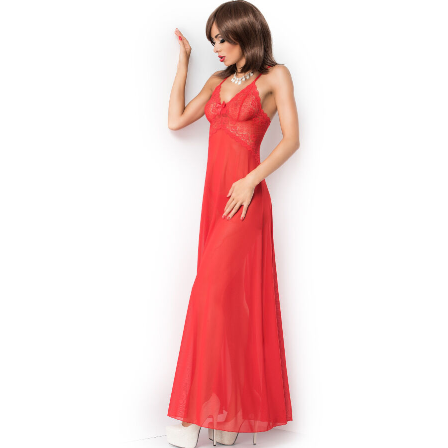 CHILIROSE – CR 3883 BABYDOLL LARGO ROJO S/M - Image 2
