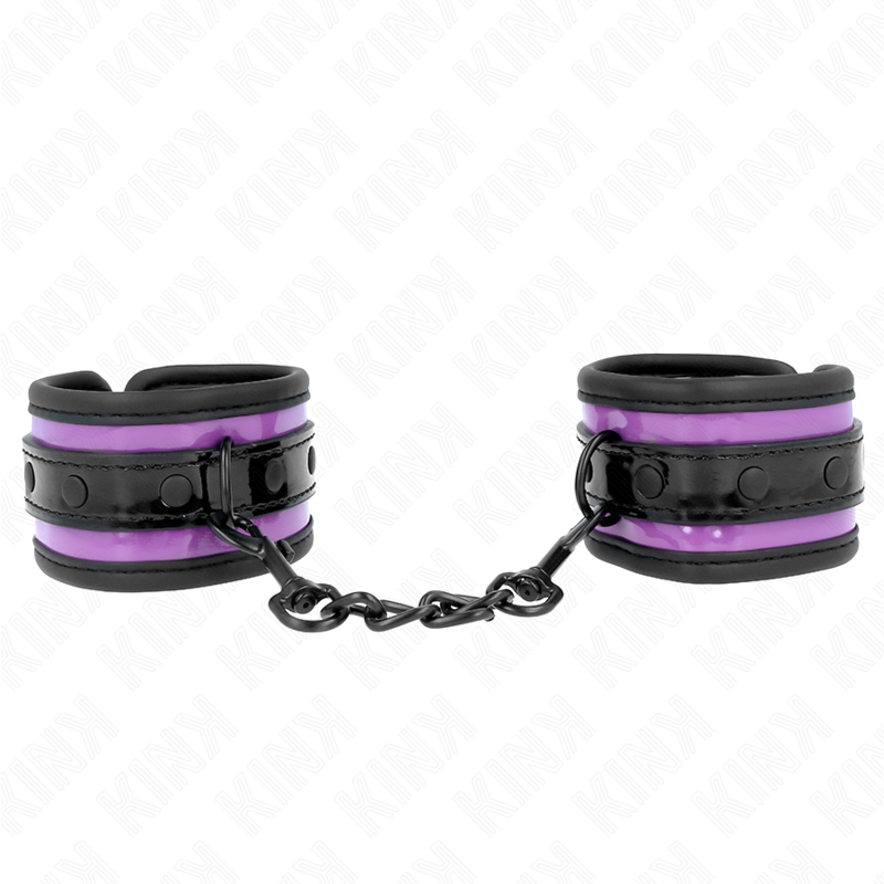 KINK – PUNHOS DE NEOPRENE ROXO CLARO AJUSTÁVEIS 21-28 CM X 5 CM - Image 2