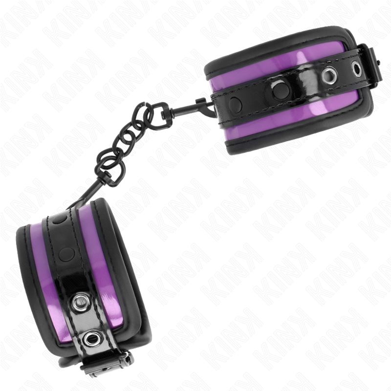 KINK – PUNHOS DE NEOPRENE ROXO CLARO AJUSTÁVEIS 21-28 CM X 5 CM - Image 3