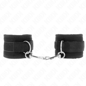 KINK – PULSO NYLON BIND HOOKLOOP PRETO MODELO 2 AJUSTÁVEL 18-35 CM X 6 CM