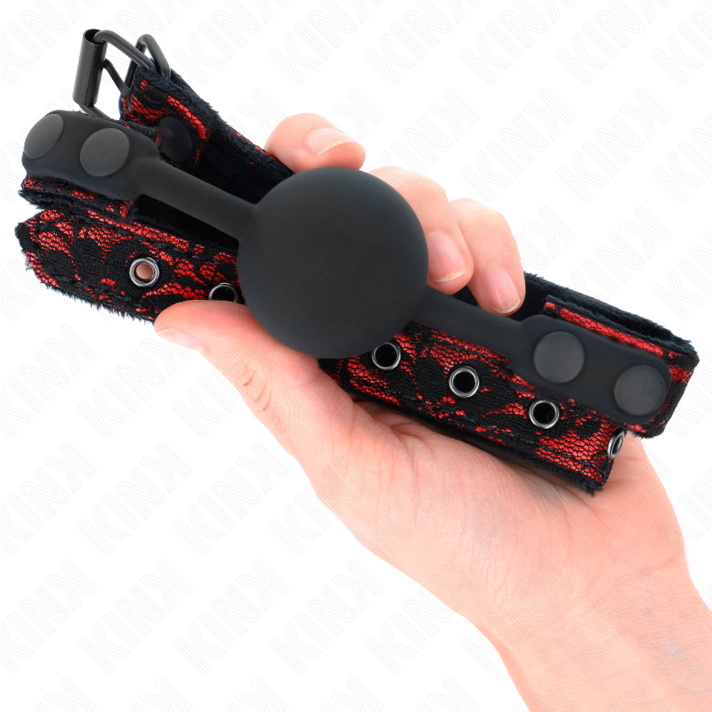 KINK – BOLA SILICONE SCANDAL 4 CM GAG MODELO 1 65 x 2 CM - Image 5