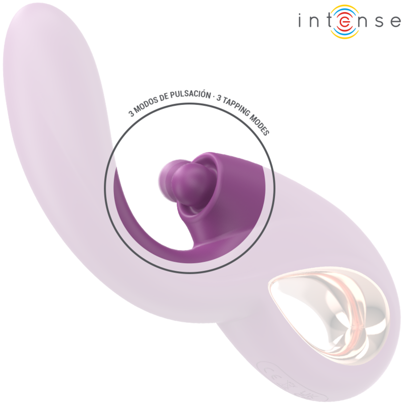 INTENSE – LALI MULTIFUNCIONAL VIBRADOR DE PONTO G COM BATIDA, IMPULSÃO E VIBRAÇÃO ROXO - Image 4