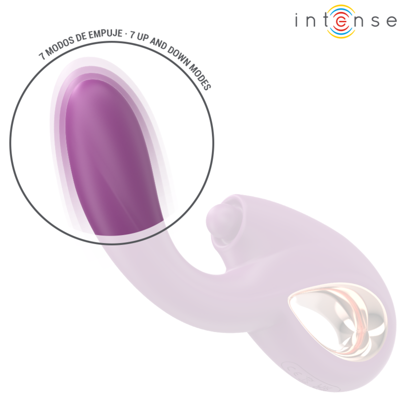 INTENSE – LALI MULTIFUNCIONAL VIBRADOR DE PONTO G COM BATIDA, IMPULSÃO E VIBRAÇÃO ROXO - Image 6