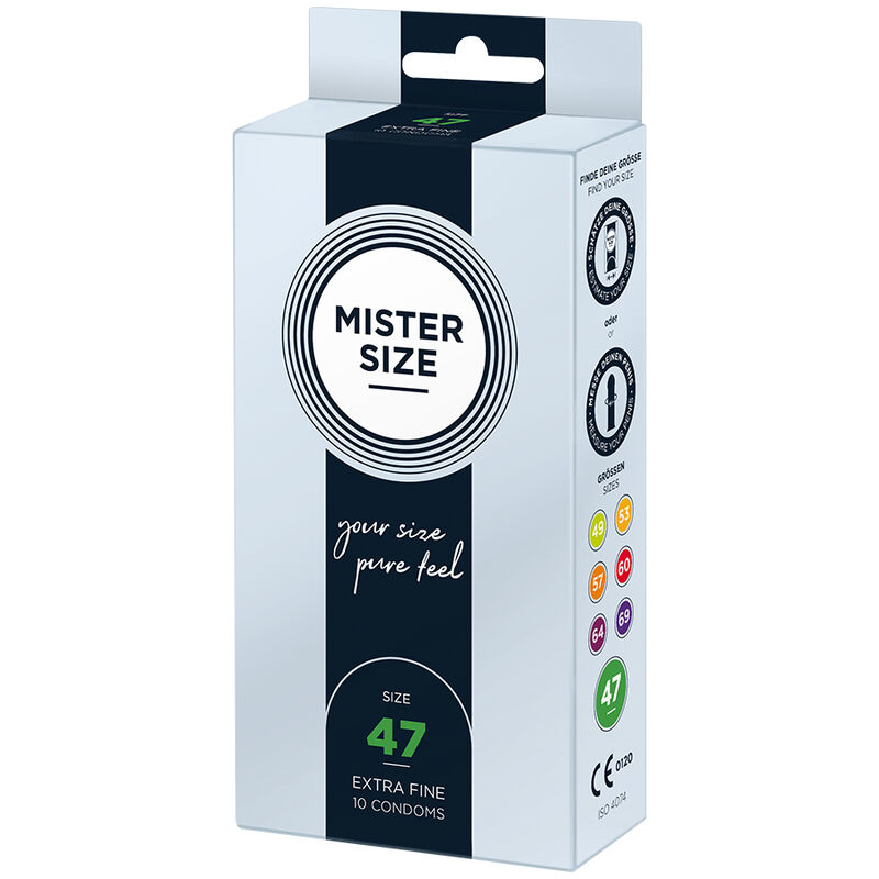 MISTER SIZE – PRESERVATIVOS TAMANHO XS 47 MM (10 UNIDADES) - Image 3