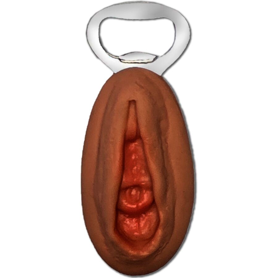 DIABLO PICANTE – ABRIDOR EM FORMA DE VAGINA MULATO - Image 2