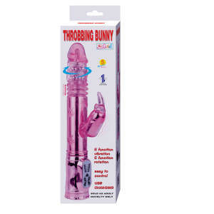 BAILE – ROTADOR THROBBING BUNNY ROSA RAMPANT