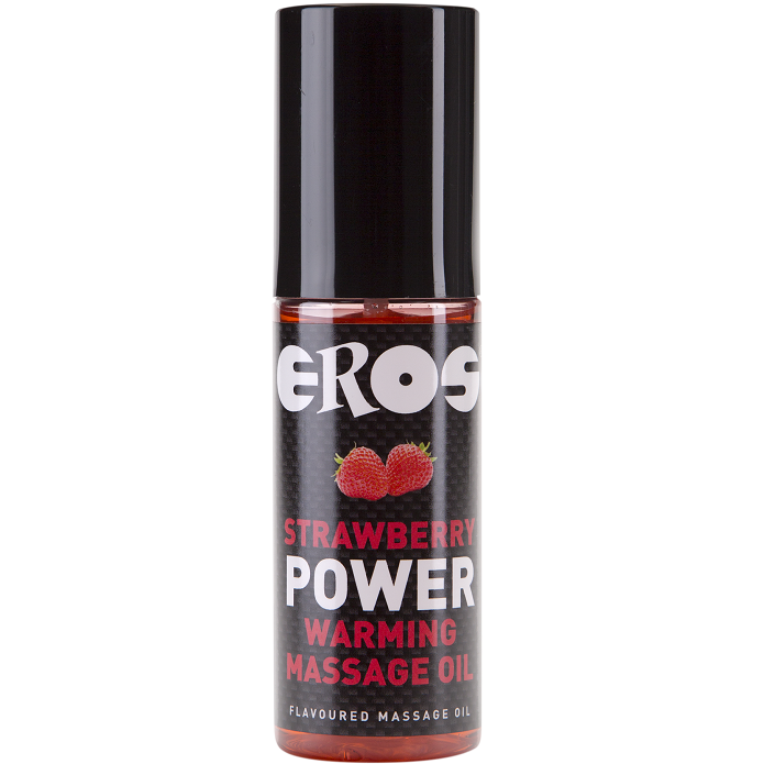 ÓLEO DE MASSAGEM DE AQUECIMENTO DE MORANGO EROS MORANGO - Image 2