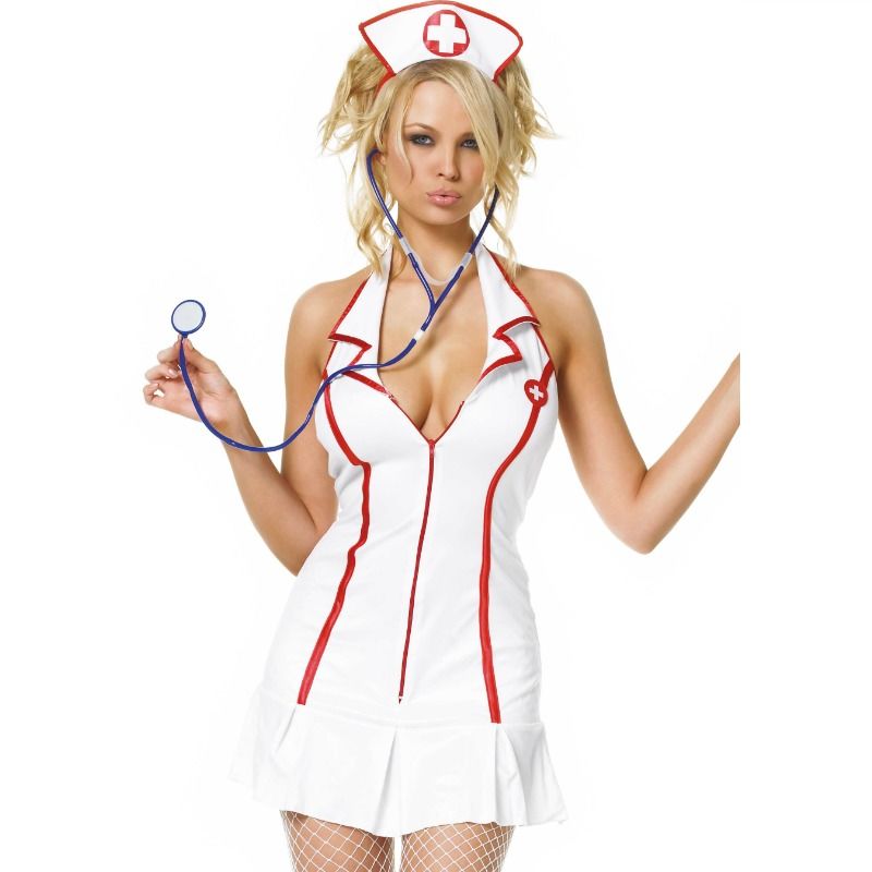 LEG AVENUE – COSTUMES – DISFRAZ JEFA ENFERMERIA 3 PIEZAS TALLA L/XL - Image 3