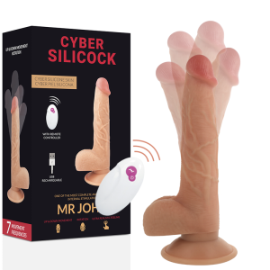CYBER SILICOCK – CONTROLE REMOTO REALÍSTICO MR JOHN 23.88 CM -O- 4.3 CM
