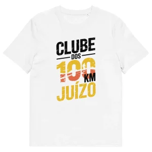 T-shirt "100 JuÃzo" para amantes de corridas ao ar livre - Estilo urbano e motivacional!