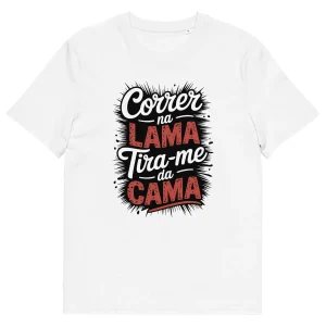 T-shirt divertida "Lama Cama" - Estampa original para amantes de humor e conforto! Ideal para relaxar com estilo!